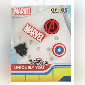 NWT - Marvel Jibbitz Charns for Crocs